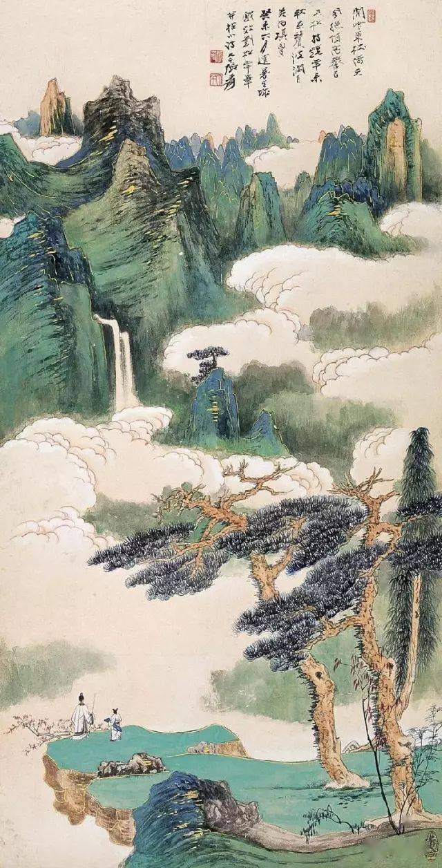 浅谈中国画写意山水的设色法 书画知识 第3张