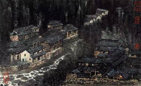 李可染的经典山水画——“黑、满、崛、涩”的独家李氏山水 书画知识 第84张