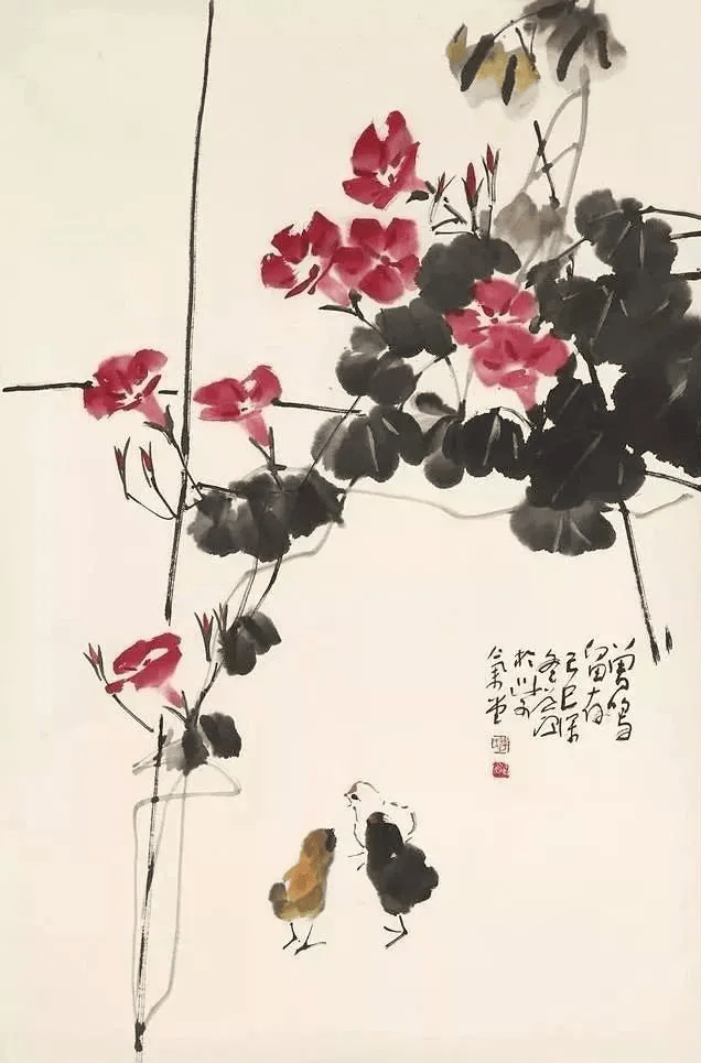 沉浸在画家的清澈笔墨中，感受清透花鸟的魅力 书画知识 第17张