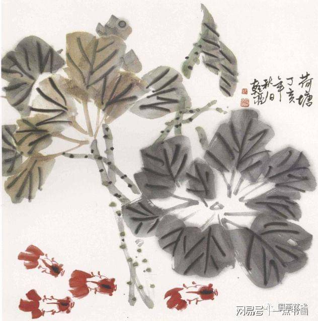 写意花鸟笔墨的节奏、韵味和美感 书画知识 第8张