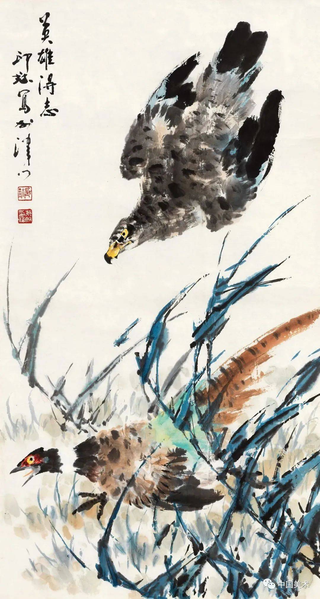 漫谈写意花鸟画的创作 书画知识 第6张