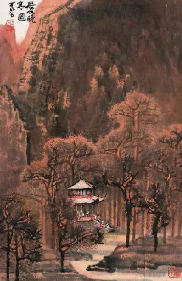 李可染的经典山水画——“黑、满、崛、涩”的独家李氏山水 书画知识 第26张