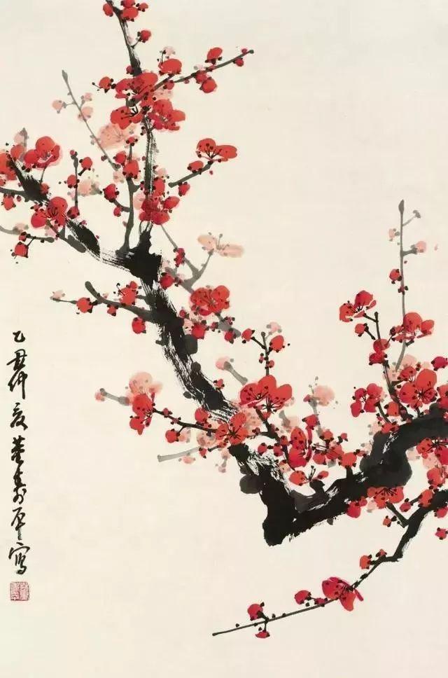 国画中的“花枝”口诀，太经典了！ 书画知识 第2张