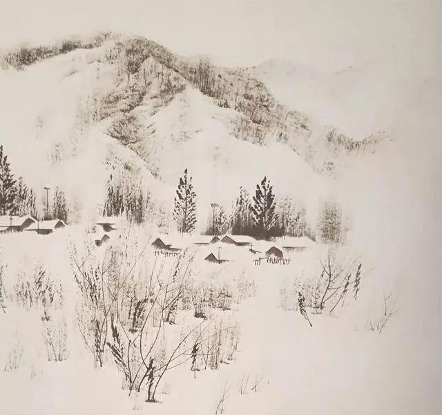 雪景的画法步骤 书画知识 第11张