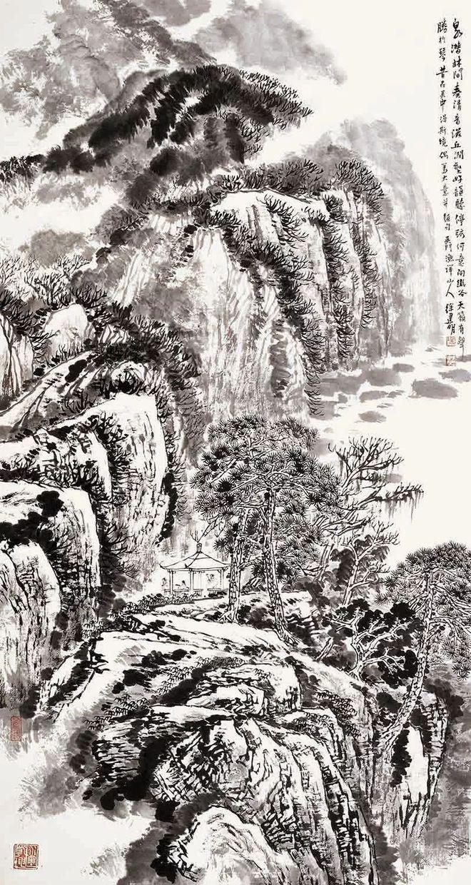 多层次解读中国山水画 书画知识 第6张