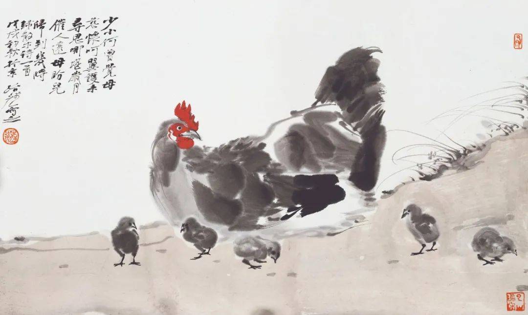 写意花鸟技法探索：鸡的画法 书画知识 第13张