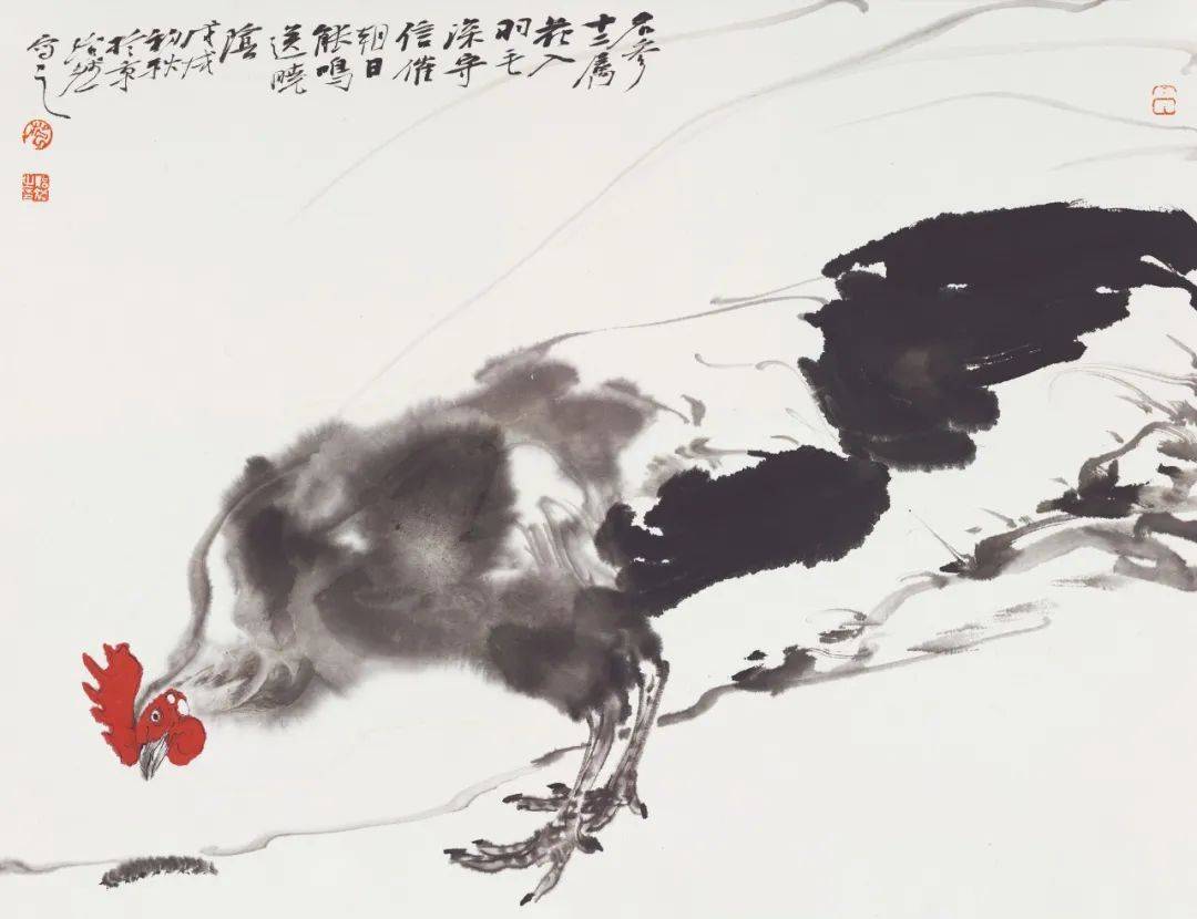 写意花鸟技法探索：鸡的画法 书画知识 第18张