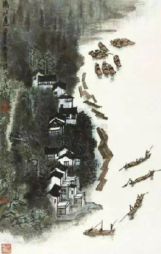 李可染的经典山水画——“黑、满、崛、涩”的独家李氏山水 书画知识 第53张