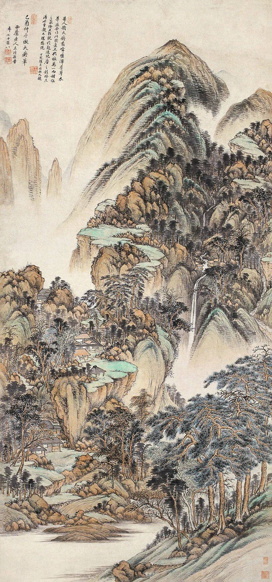 清朝“四王”绘画艺术略论 书画知识 第5张
