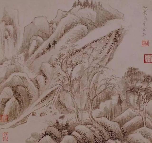 历代山水画中的绘画技法 书画知识 第5张-墨韵书香 历代山水画中的绘画技法 书画知识 第5张