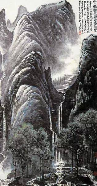 李可染的经典山水画——“黑、满、崛、涩”的独家李氏山水 书画知识 第18张