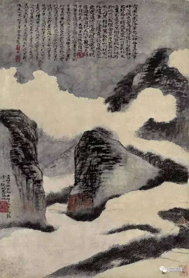 山水画临摹的规律，讲的都是精华 书画知识 第5张