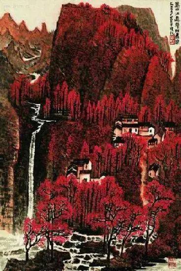 李可染的经典山水画——“黑、满、崛、涩”的独家李氏山水 书画知识 第4张