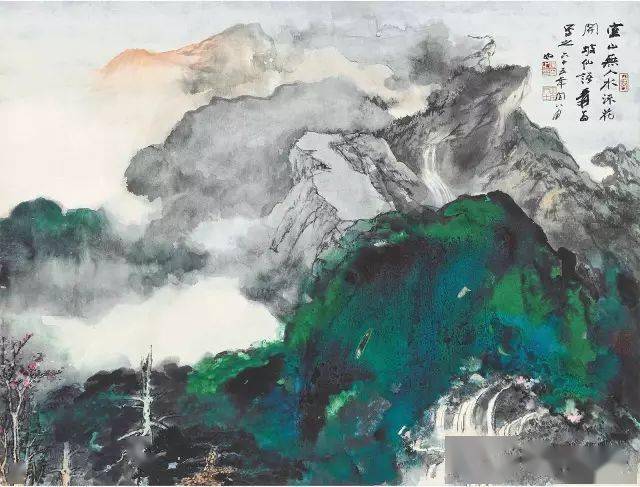 浅谈中国画写意山水的设色法 书画知识 第8张