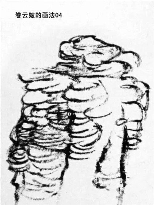 卷云皴的画法 书画知识 第5张