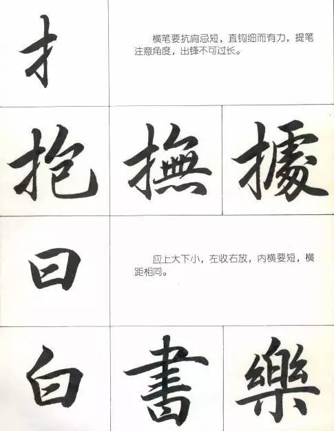 毛笔行书笔法标准教程 书画知识 第42张