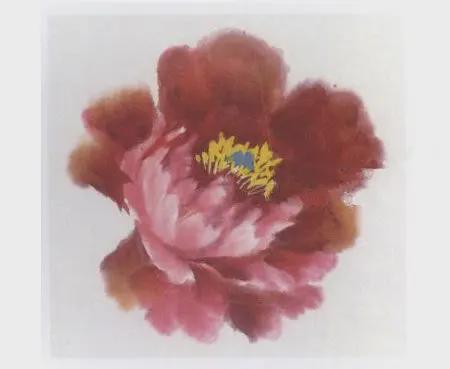 粉色牡丹花画法步骤解析 书画知识 第6张