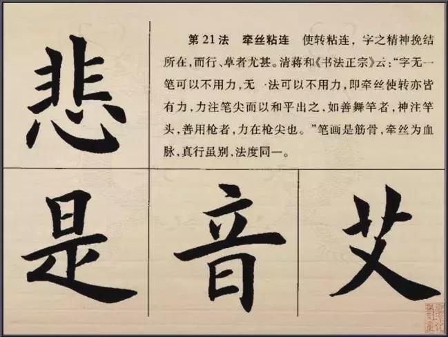 楷书的结构法则 书画知识 第21张