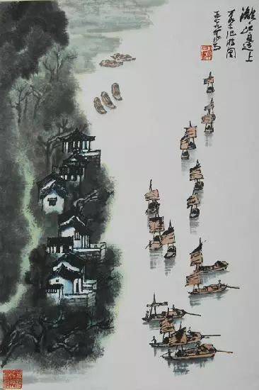 李可染的经典山水画——“黑、满、崛、涩”的独家李氏山水 书画知识 第55张