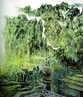 李可染的经典山水画——“黑、满、崛、涩”的独家李氏山水 书画知识 第80张