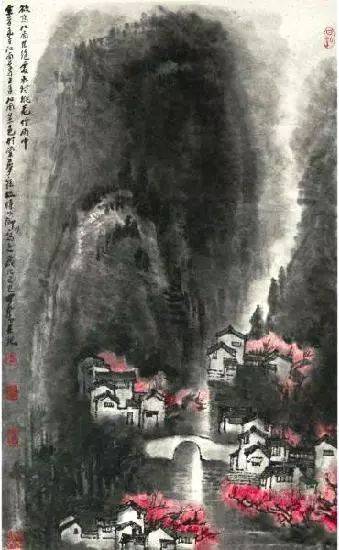 李可染的经典山水画——“黑、满、崛、涩”的独家李氏山水 书画知识 第76张