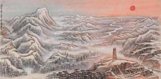 李可染的经典山水画——“黑、满、崛、涩”的独家李氏山水 书画知识 第1张