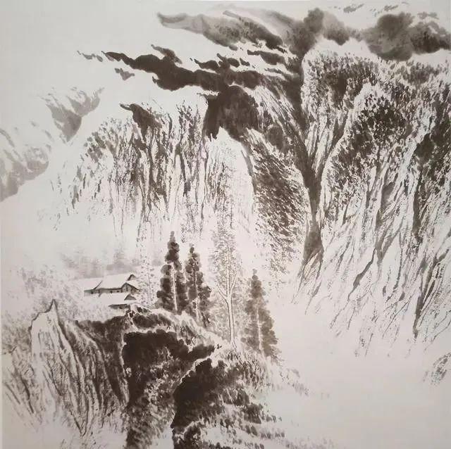 雪景的画法步骤 书画知识 第2张