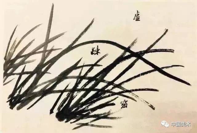 疏密与虚实是构图中的主要问题 书画知识 第2张