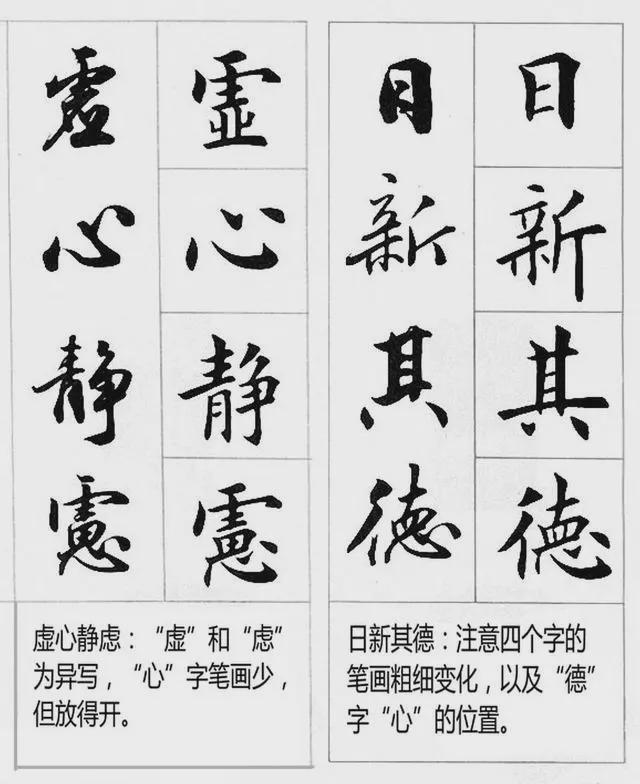 从楷书过渡到行书，为什么总写不好？ 书画知识 第11张