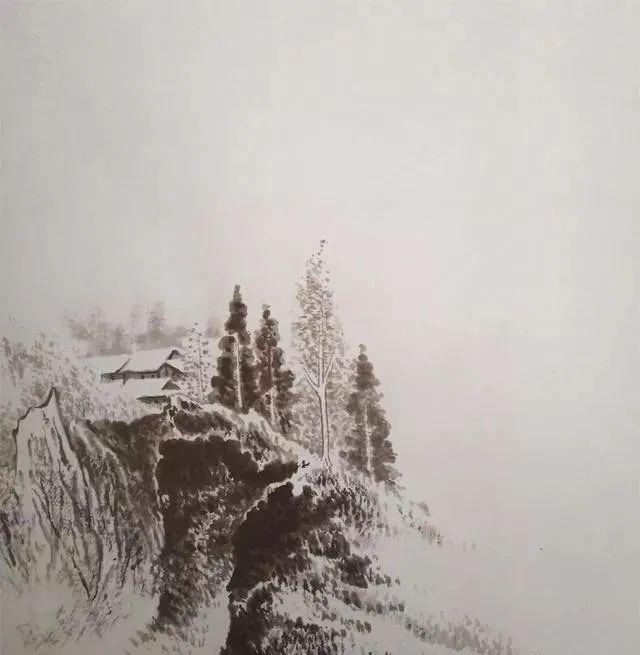 雪景的画法步骤 书画知识 第1张