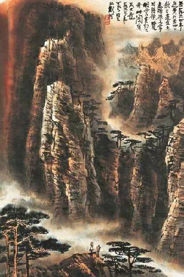 李可染的经典山水画——“黑、满、崛、涩”的独家李氏山水 书画知识 第27张