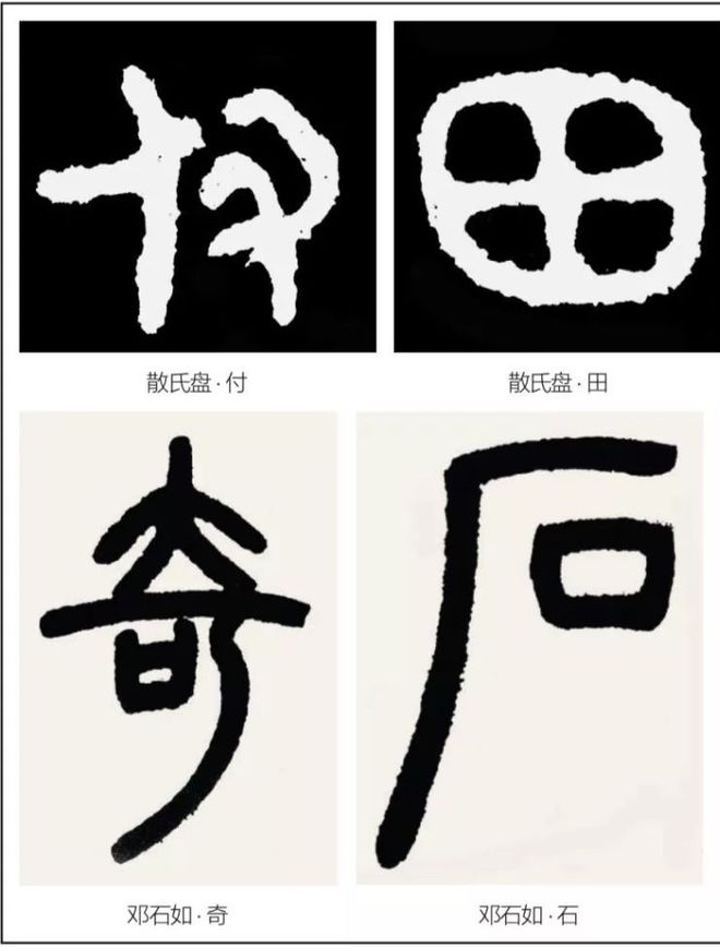 篆书基本技法：如何圆起圆收？ 书画知识 第5张