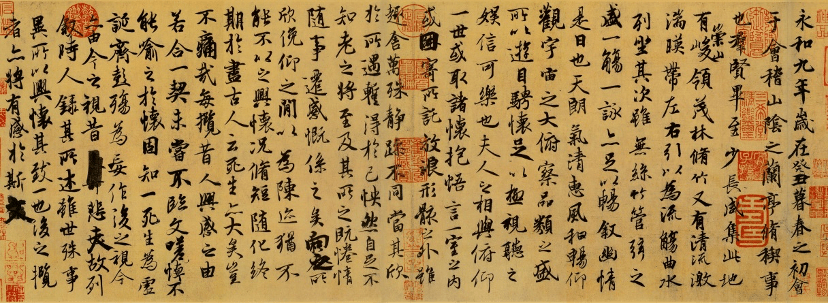 从王羲之到文征明：历代行书八大家 书画知识 第2张