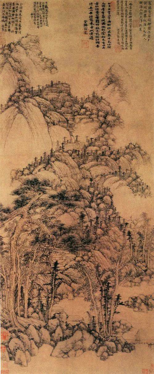 盘点中国绘画史上的重量级山水画 书画知识 第31张