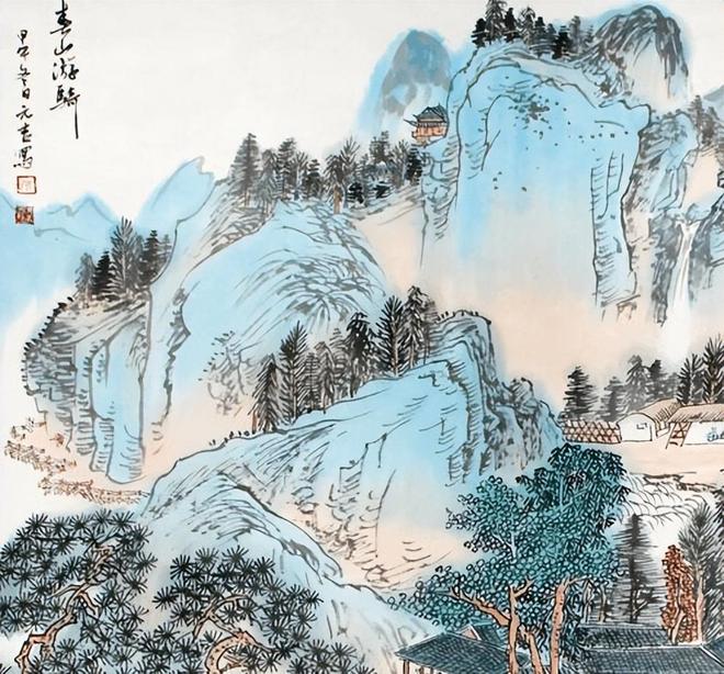 多层次解读中国山水画 书画知识 第7张
