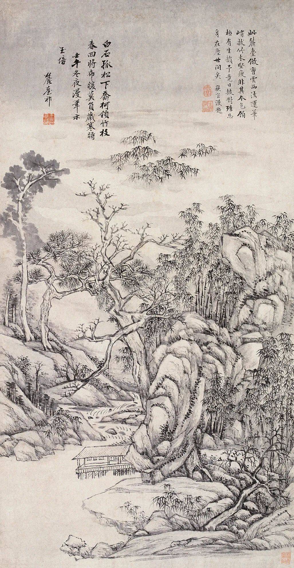 清朝“四王”绘画艺术略论 书画知识 第4张