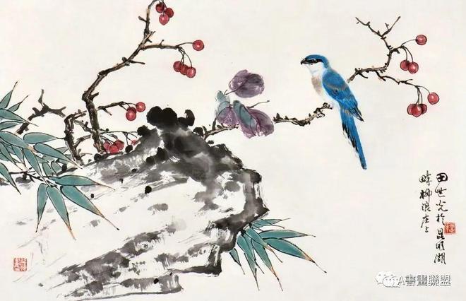 花鸟画构图的六点作用 书画知识 第2张