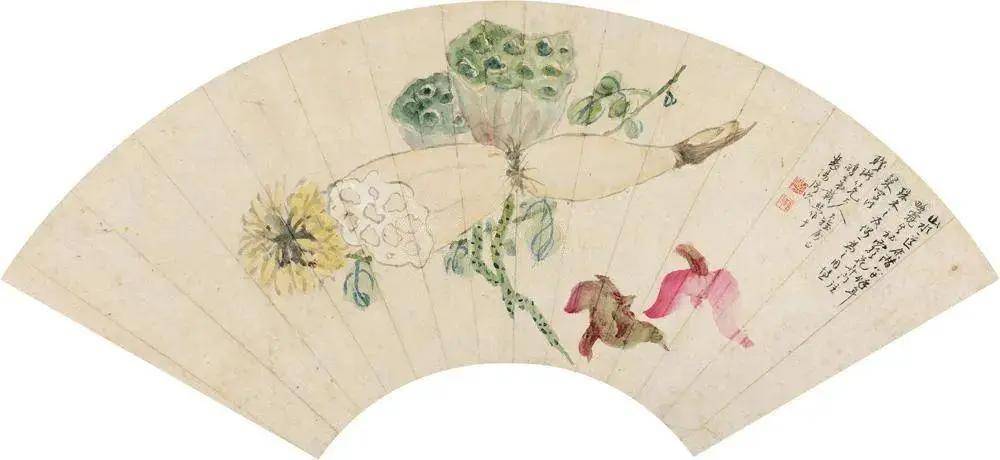 大师画莲藕，味道各不同 书画知识 第22张