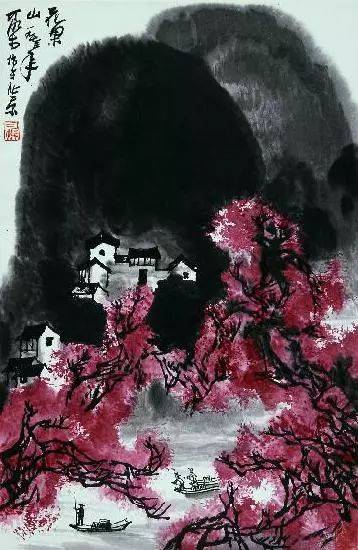 李可染的经典山水画——“黑、满、崛、涩”的独家李氏山水 书画知识 第37张