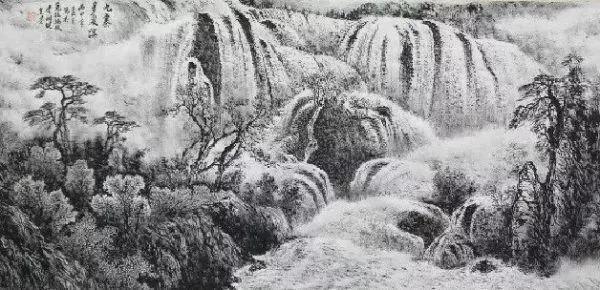 焦墨画的笔法和墨法 书画知识 第4张