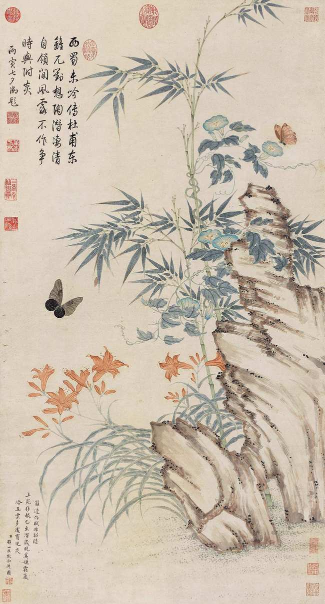 清丽淡雅，别具一格：评邹一桂的书画艺术 书画知识 第5张