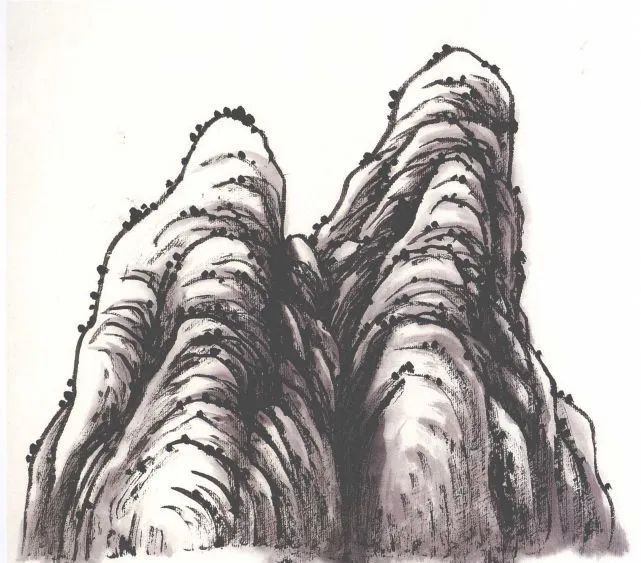 山水技法详解，值得收藏 书画知识 第4张