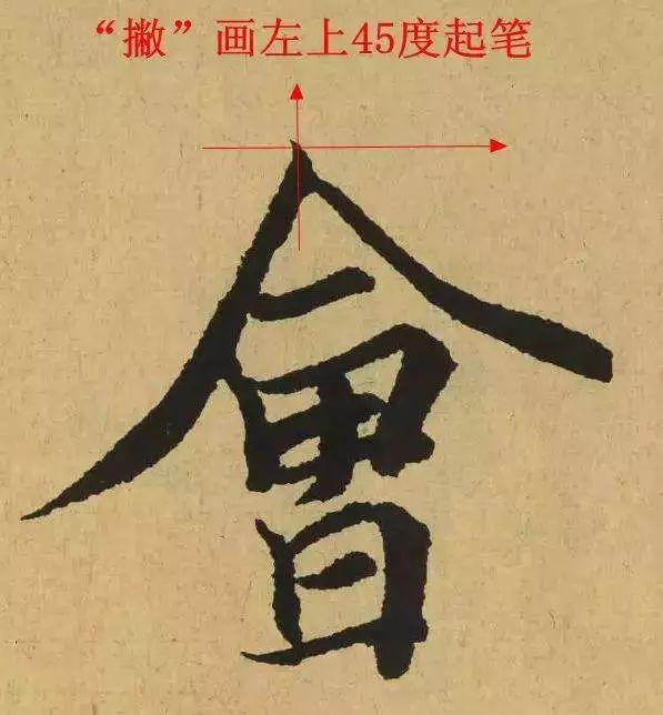 第一笔很重要！行书的第一笔怎么写？ 书画知识 第11张