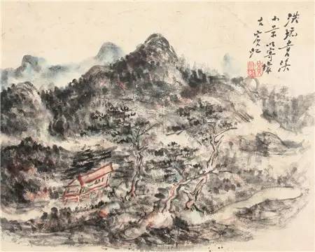 浅析山水画中之“抽象造型” 书画知识 第3张