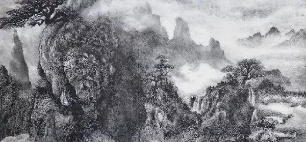 焦墨画的笔法和墨法 书画知识 第10张