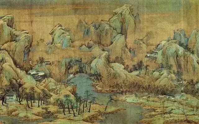 中国山水画的绮丽浪漫 书画知识 第5张