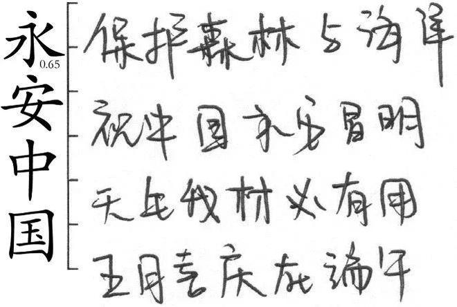 好看的字有什么共通点？10个写字的黄金法则 书画知识 第1张