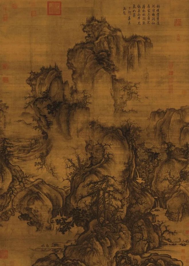 学画山水当从画树入手 书画知识 第13张