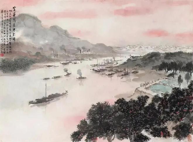 写意山水：设色多法，各视其宜 书画知识 第4张