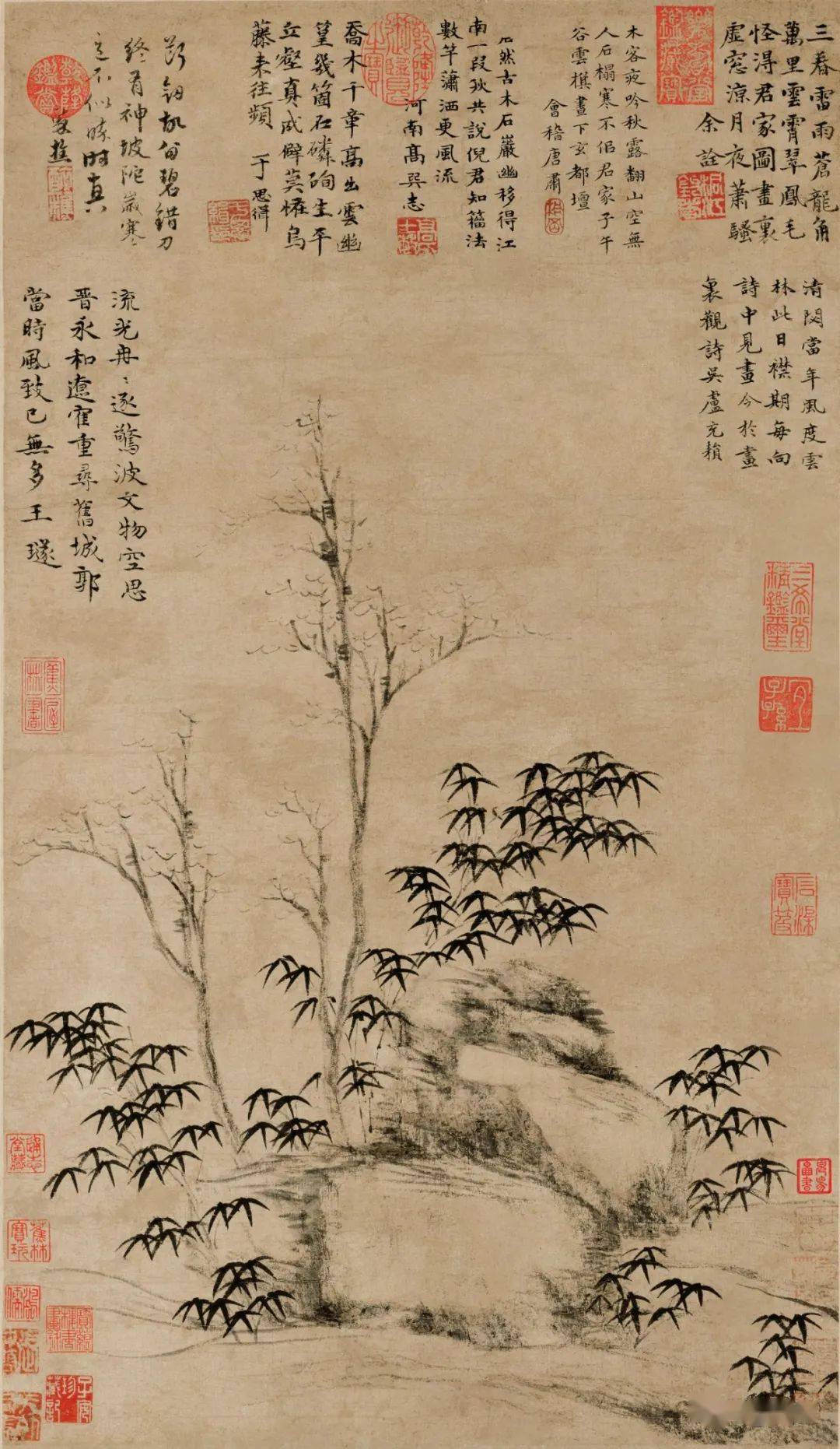 吴镇与倪瓒山水画之比较 书画知识 第7张